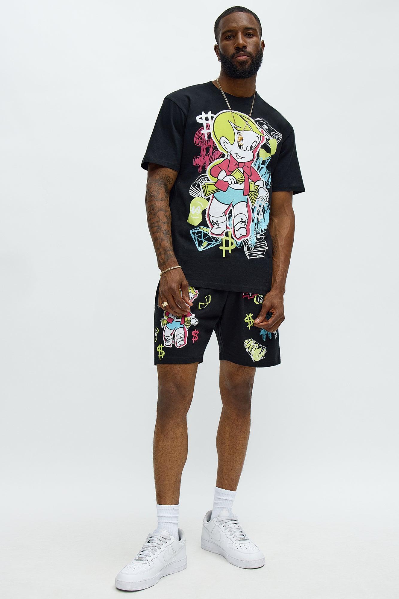 Richie Rich $ign Short Sleeve Tee - Black Product Image