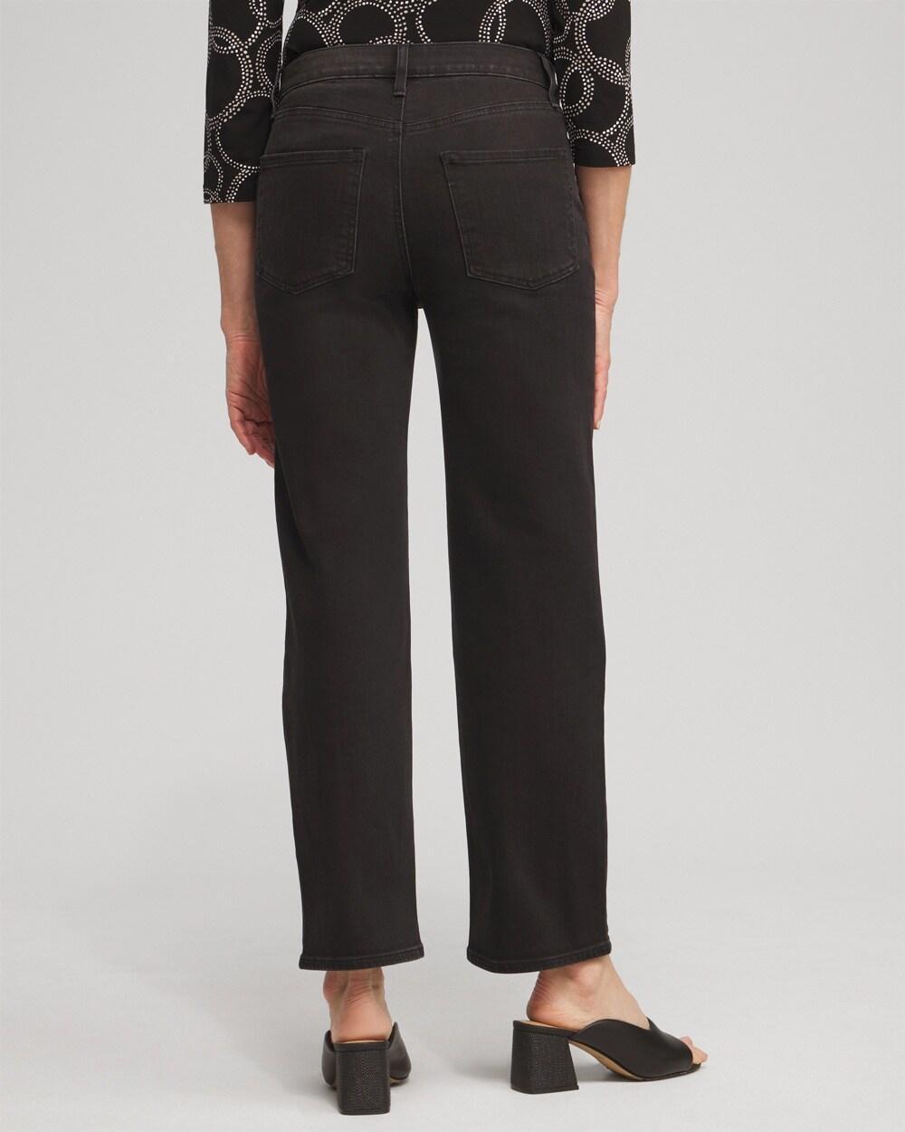 High Rise Straight Jeans Product Image