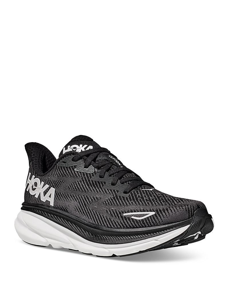 Hoka Mens Clifton 9 Running Sneakers in Ice Water Product Image