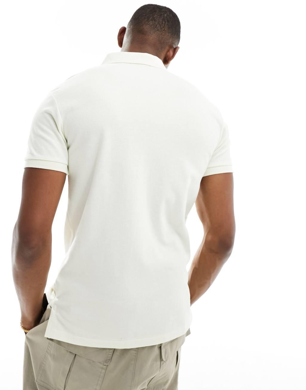 Polo Ralph Lauren icon logo pique polo slim fit Product Image