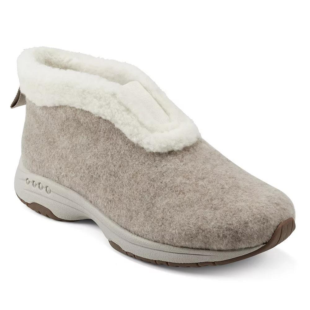 Easy Spirit Treepose Women's Faux-Fur Slipper Boots, Size: 6.5 N, Natural Product Image