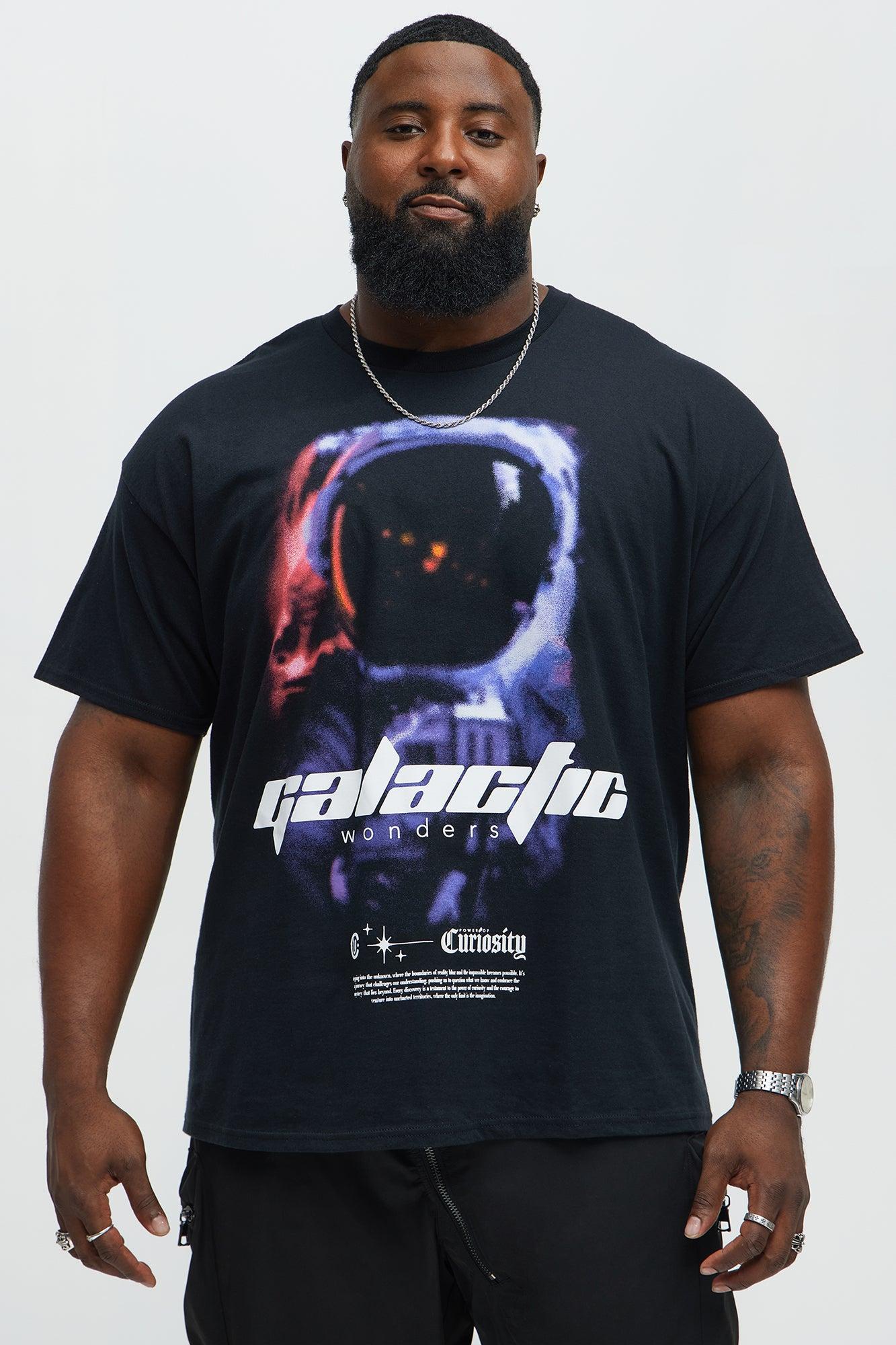 Galactic Travel Short Sleeve Tee - Black Product Image