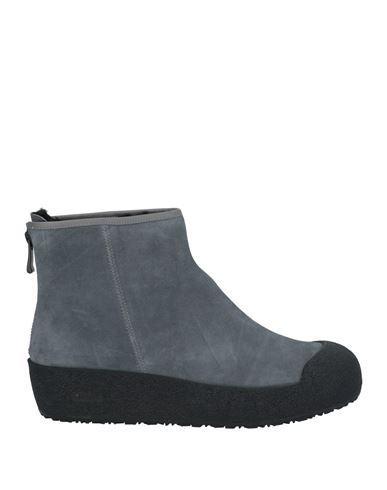 BALLY Woman Ankle Boots Grey Size 5.5 Calfskin Product Image