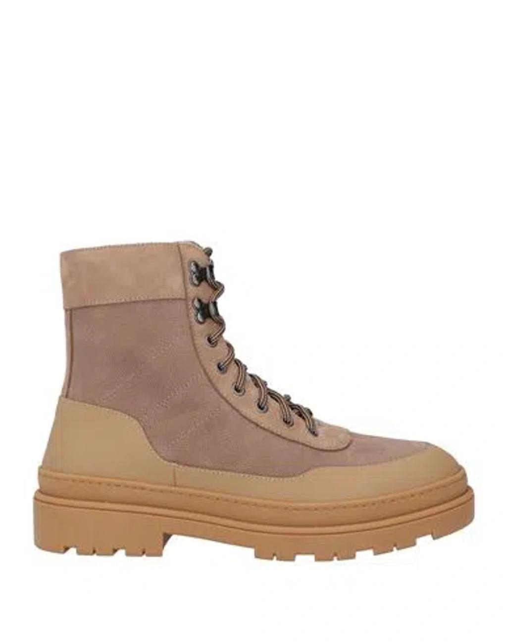 BRUNELLO CUCINELLI Man Ankle Boots Light Brown Size 9 Leather Product Image
