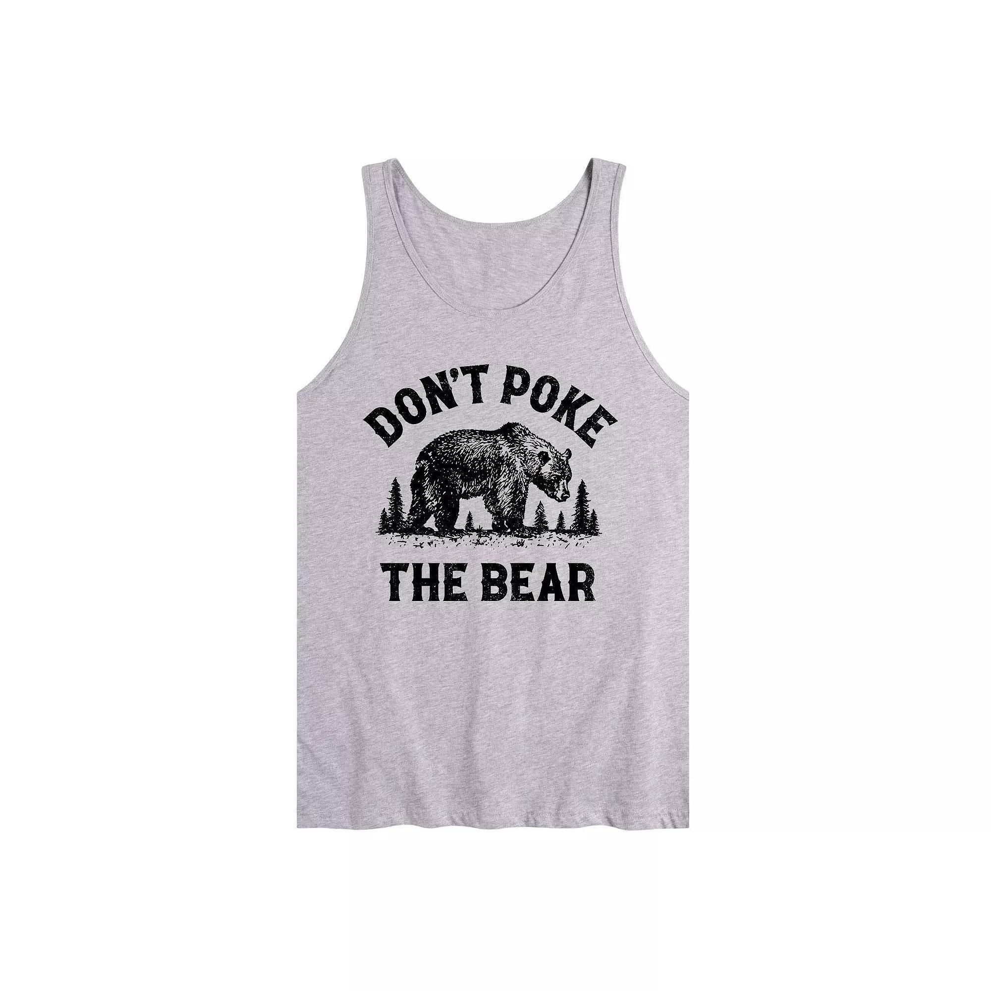 Mens Dont Poke The Bear Tank Top Product Image