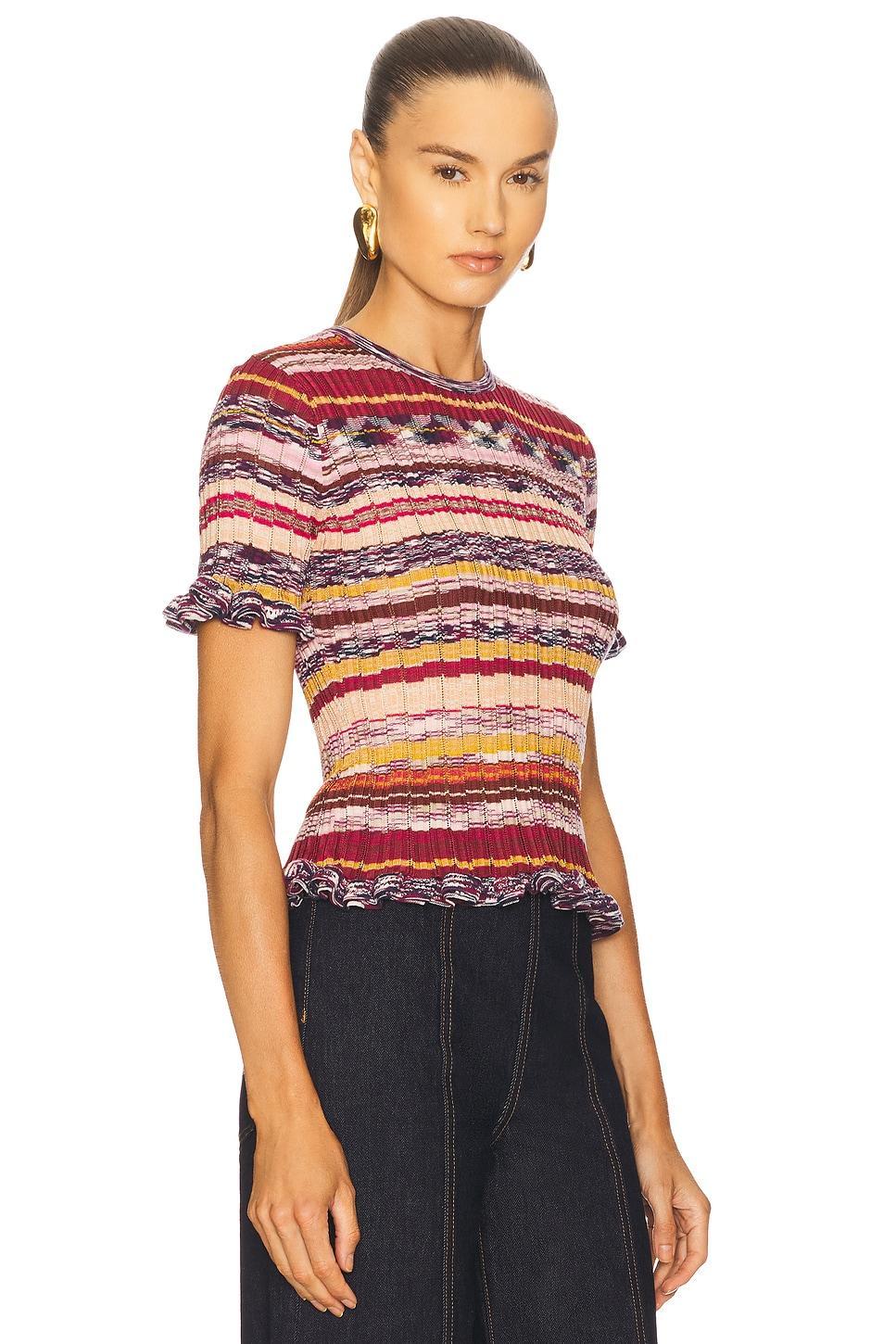 Miya Short Sleeve Knit Top Ulla Johnson Product Image