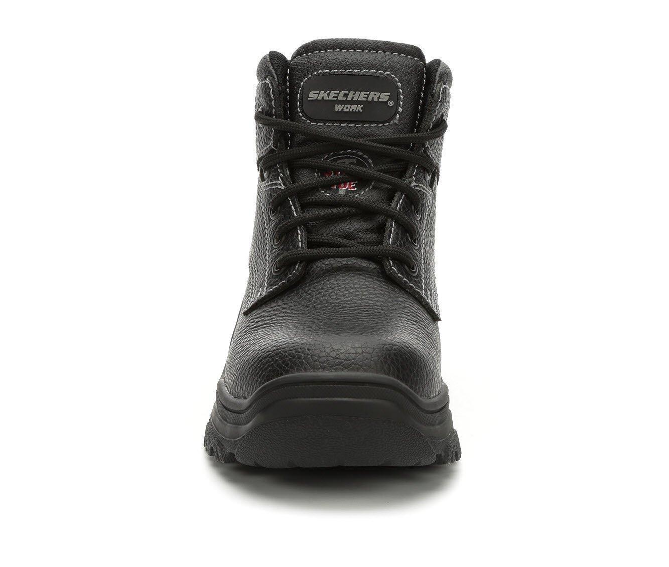 Women's Skechers Work Workshire Krabok 77241 Steel Toe Work Boots Product Image