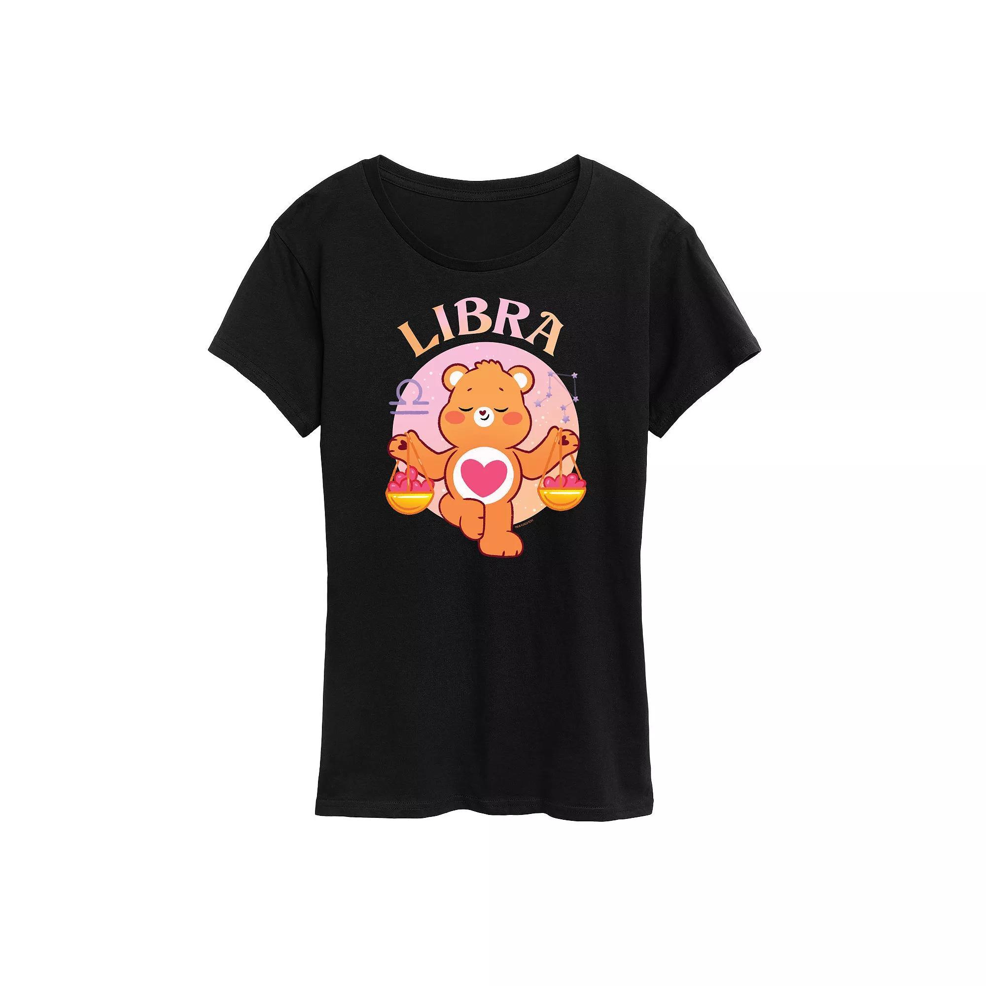 Womens Care Bears Libra Graphic Tee, Girls Product Image