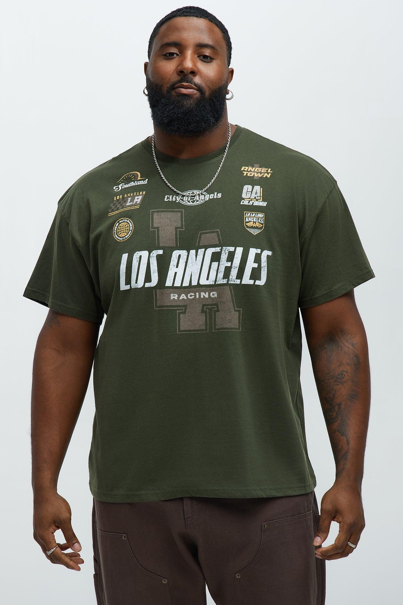 LA Racing Short Sleeve Tee - Dark Olive Product Image