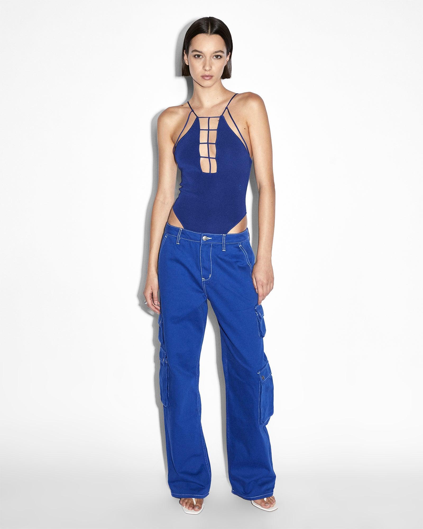 UNTAMED BODYSUIT COBALT Female Product Image