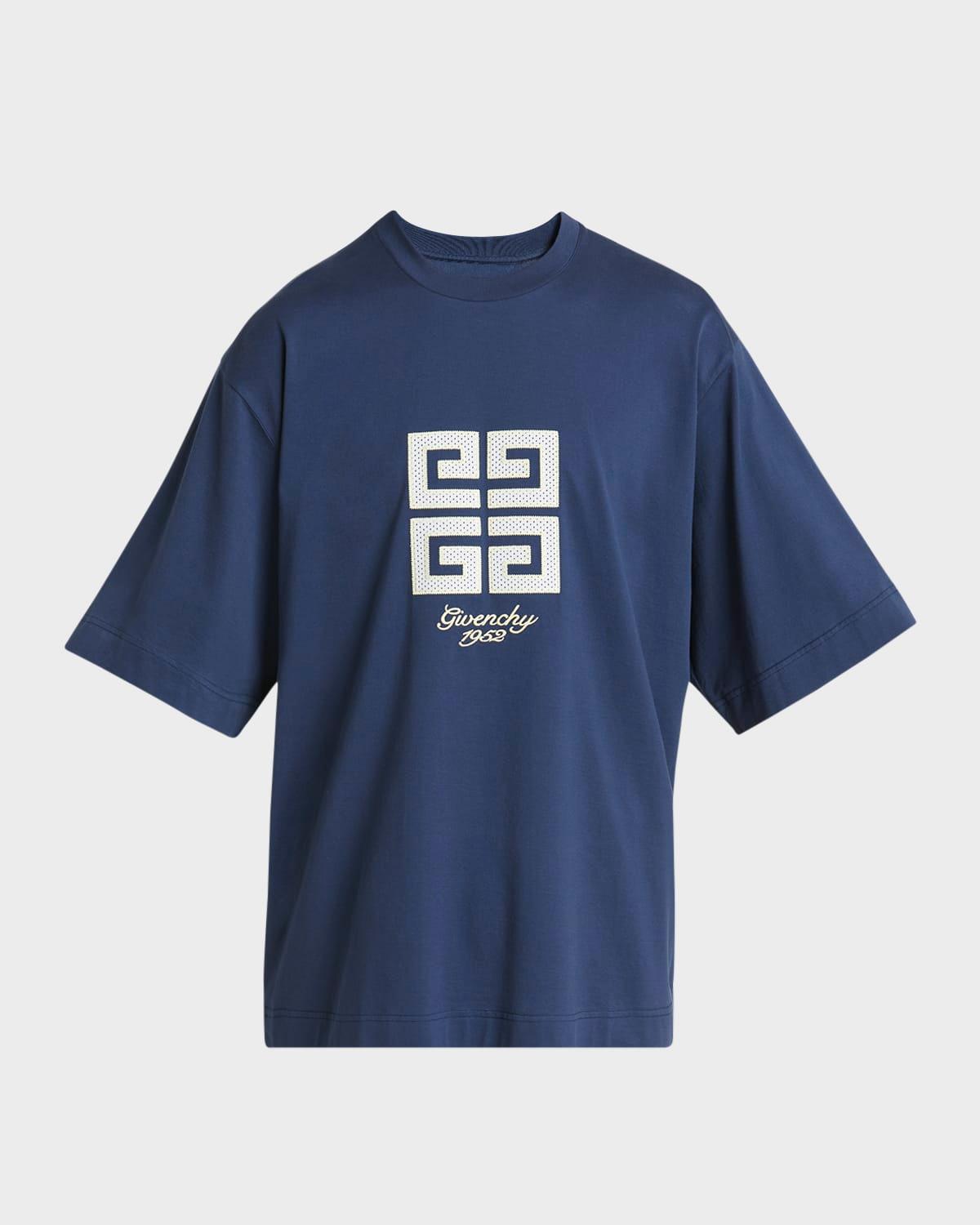 Mens 4G Studio Fit Short-Sleeve Cotton T-Shirt Product Image