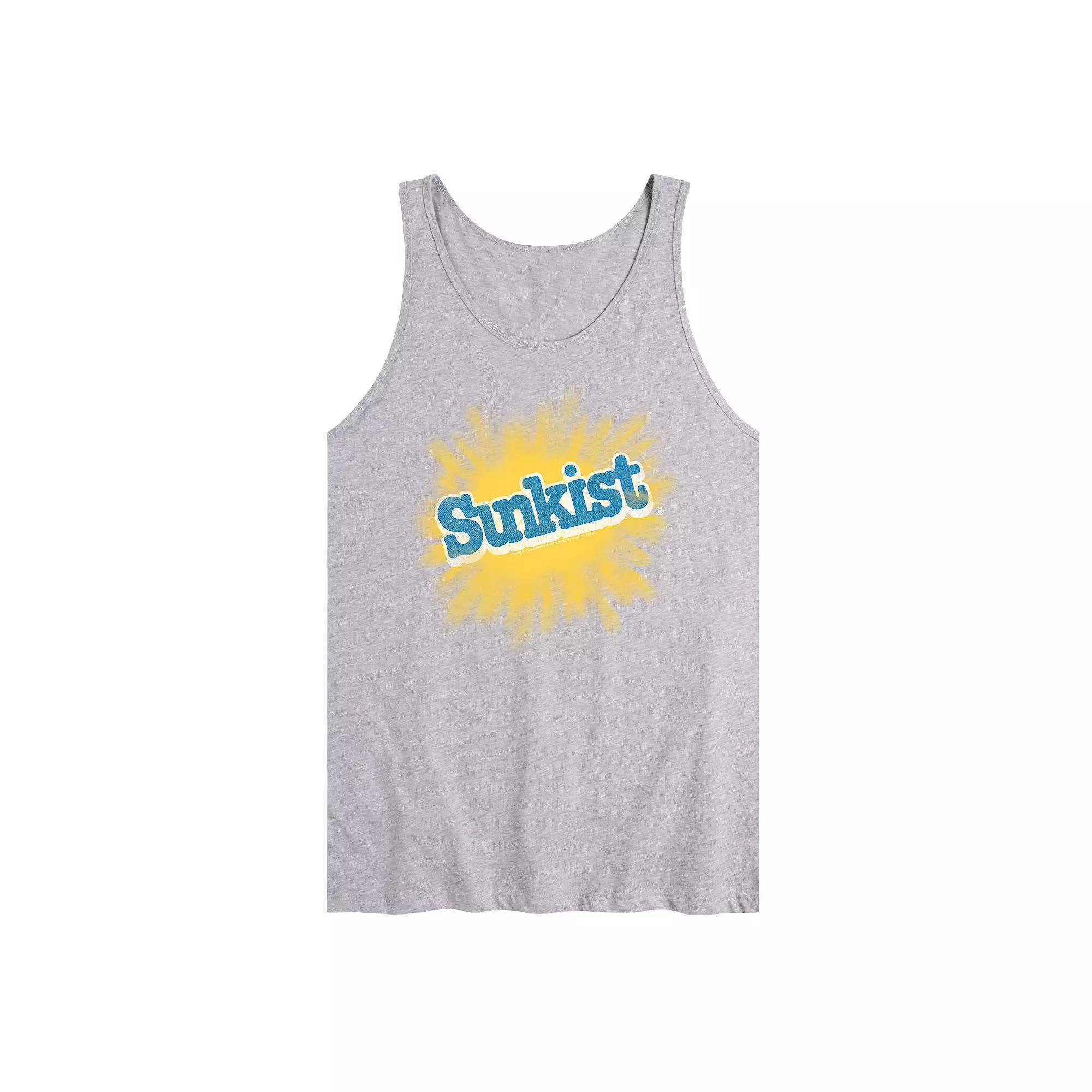 Mens Sunkist Tie Dye Tank Top Product Image