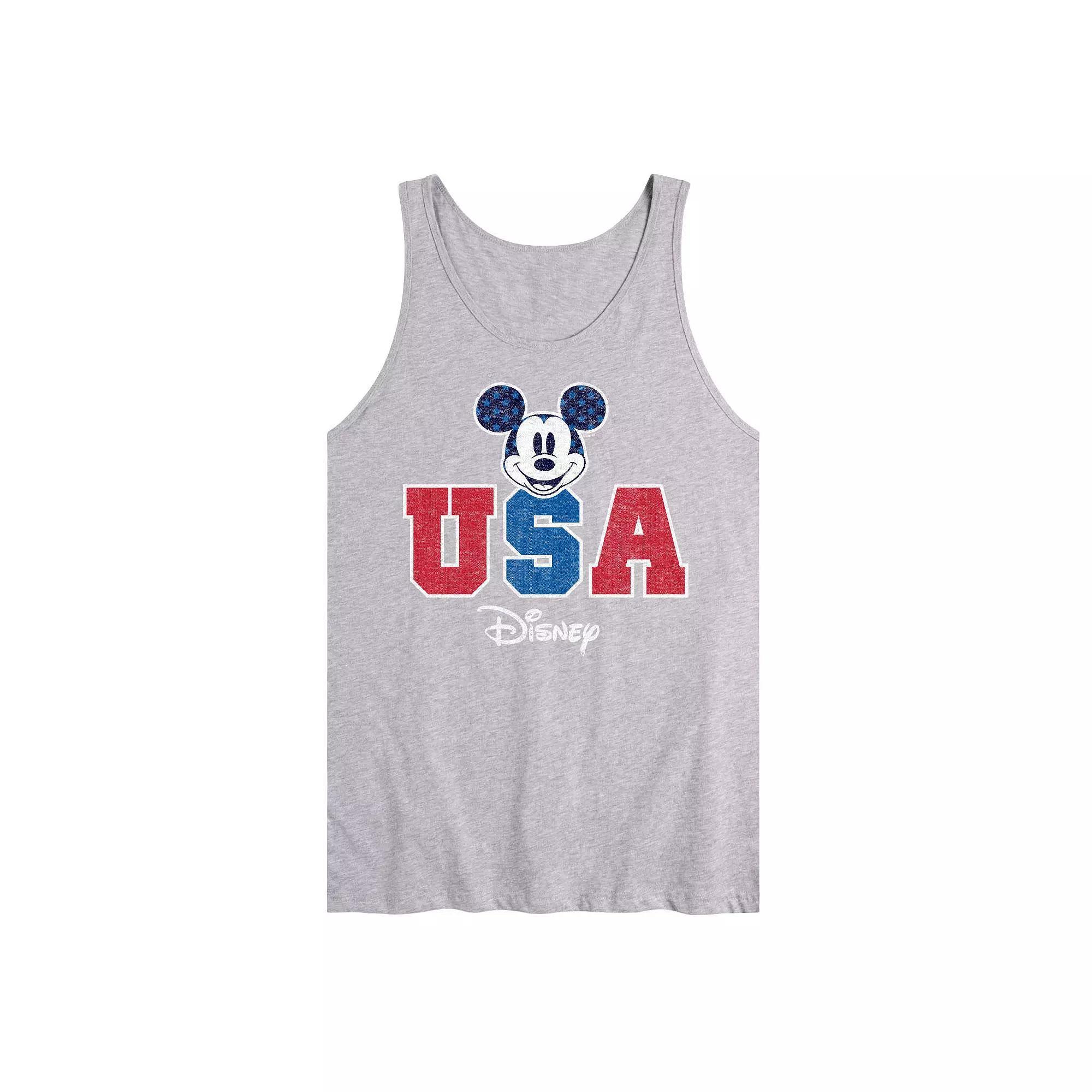 Disneys Mickey Mouse Mens USA Tank Top Product Image