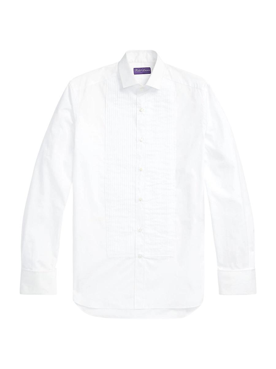 Mens Dexter Pleated-Bib Tuxedo Shirt Product Image