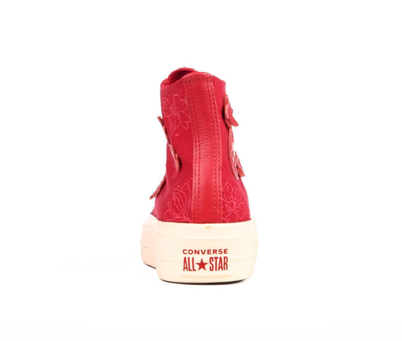 Women's Converse Chuck Taylor Seasonal Lift Hi Sustainable Platform Sneakers Product Image
