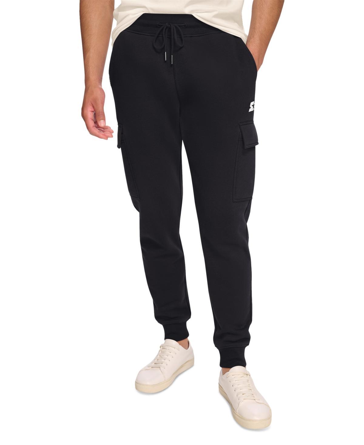 Starter Mens Classic-Fit Fleece Cargo Joggers Product Image