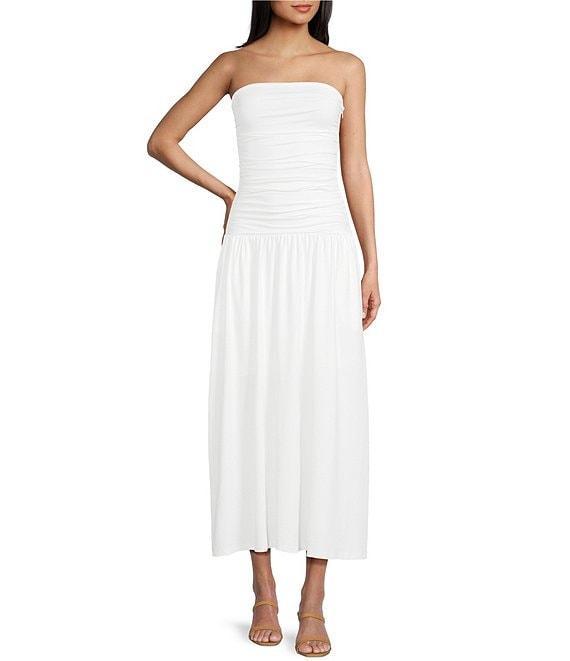 NIA Santal Strapless Maxi Dress Product Image