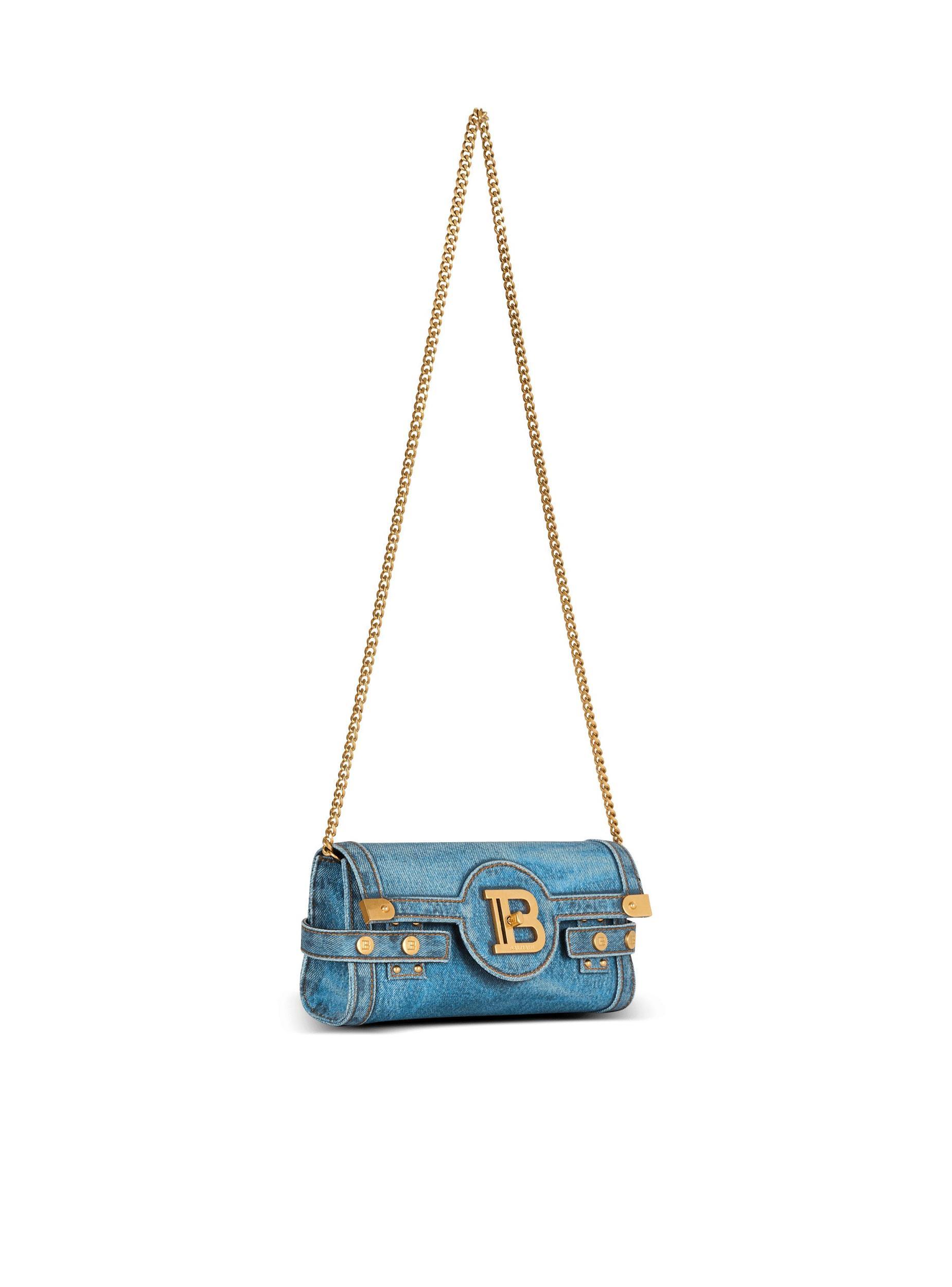 B-Buzz Pouch 23 in denim print canvas Product Image