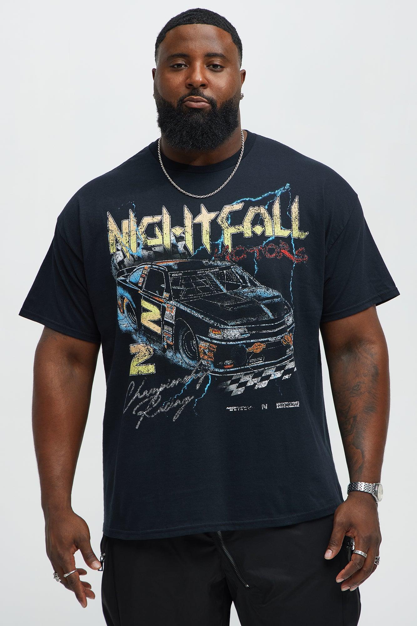 Nightcall Racing Short Sleeve Tee - Black Product Image