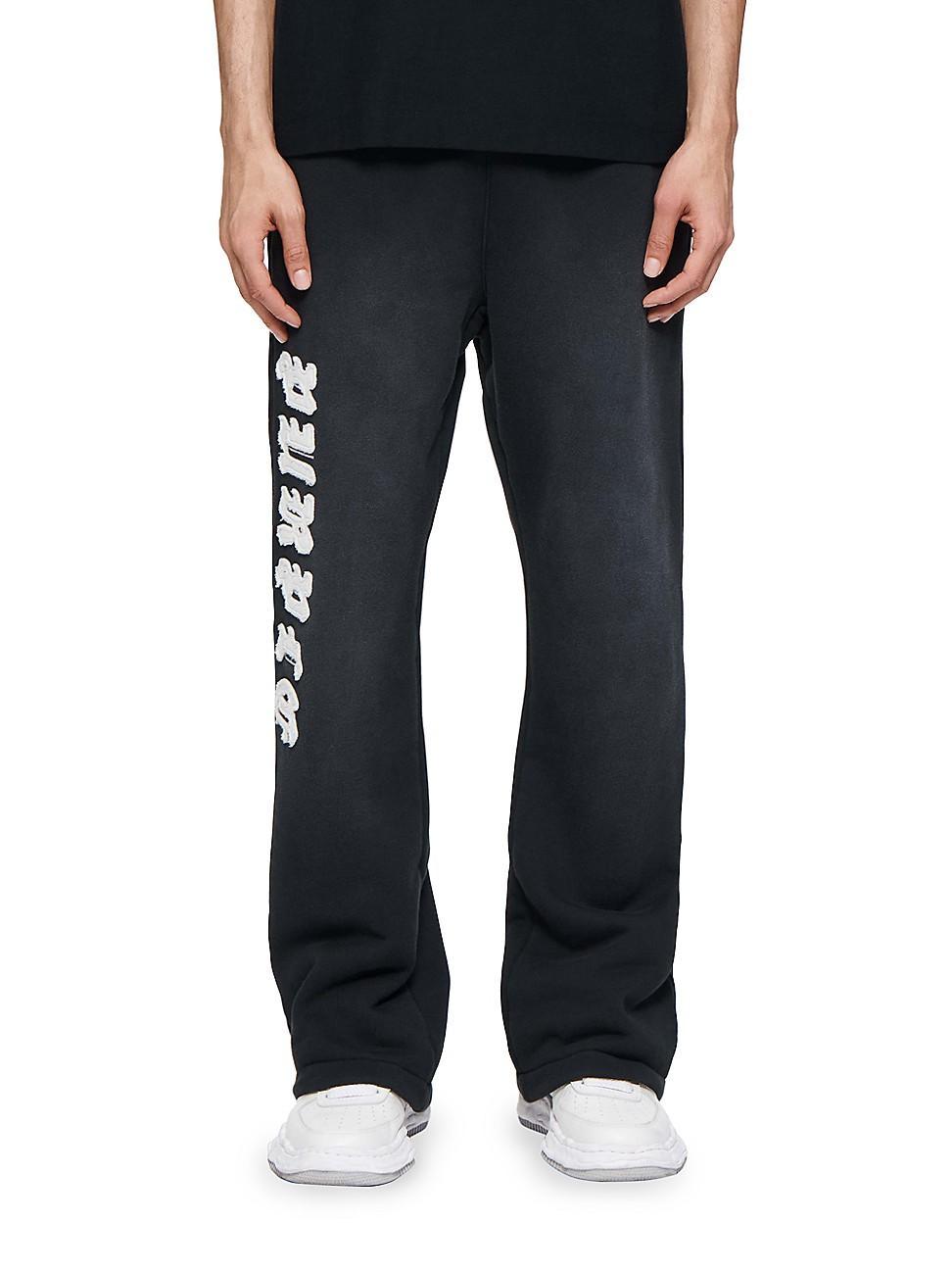 Mens Logo Fleece Flared Pants Product Image