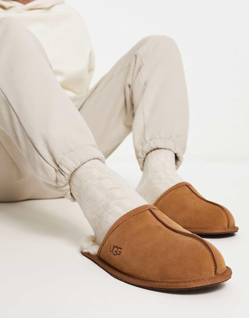 Ugg Scuff Slippers in Tan Product Image