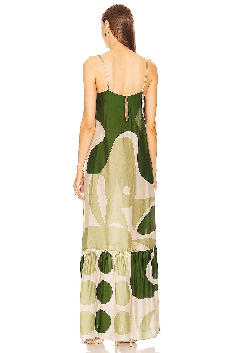 Jellyfish Maxi Dress ADRIANA DEGREAS Product Image