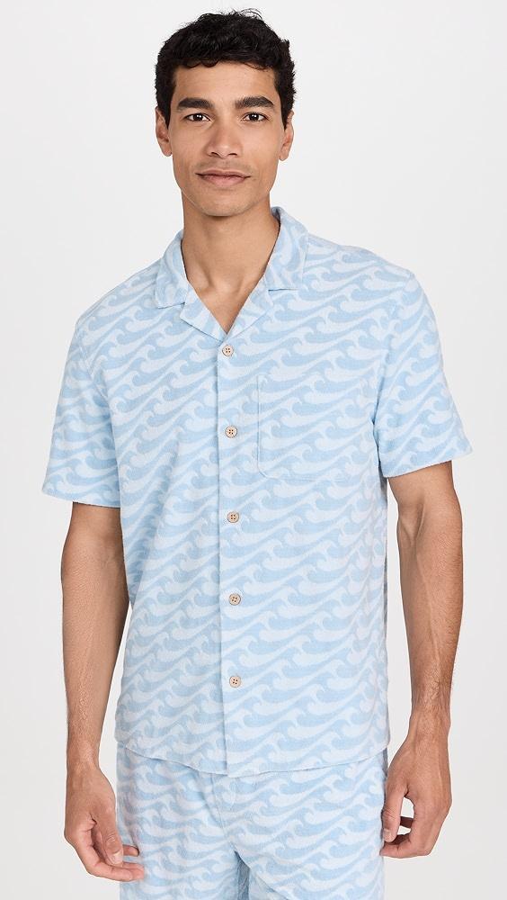 Faherty Cabana Towel Terry Shirt | Shopbop Product Image