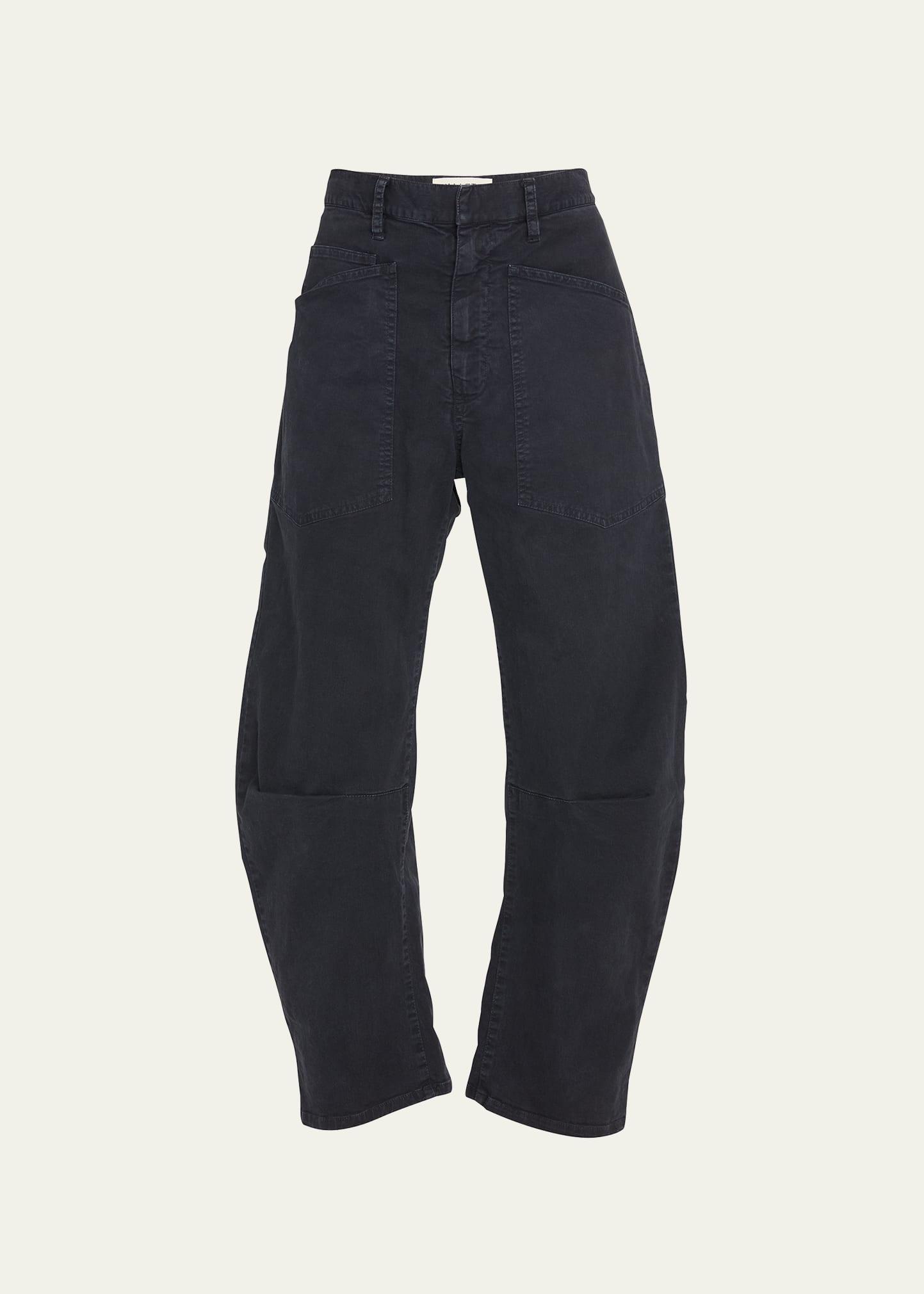 Nili Lotan Shon Twill Pants 0 Product Image