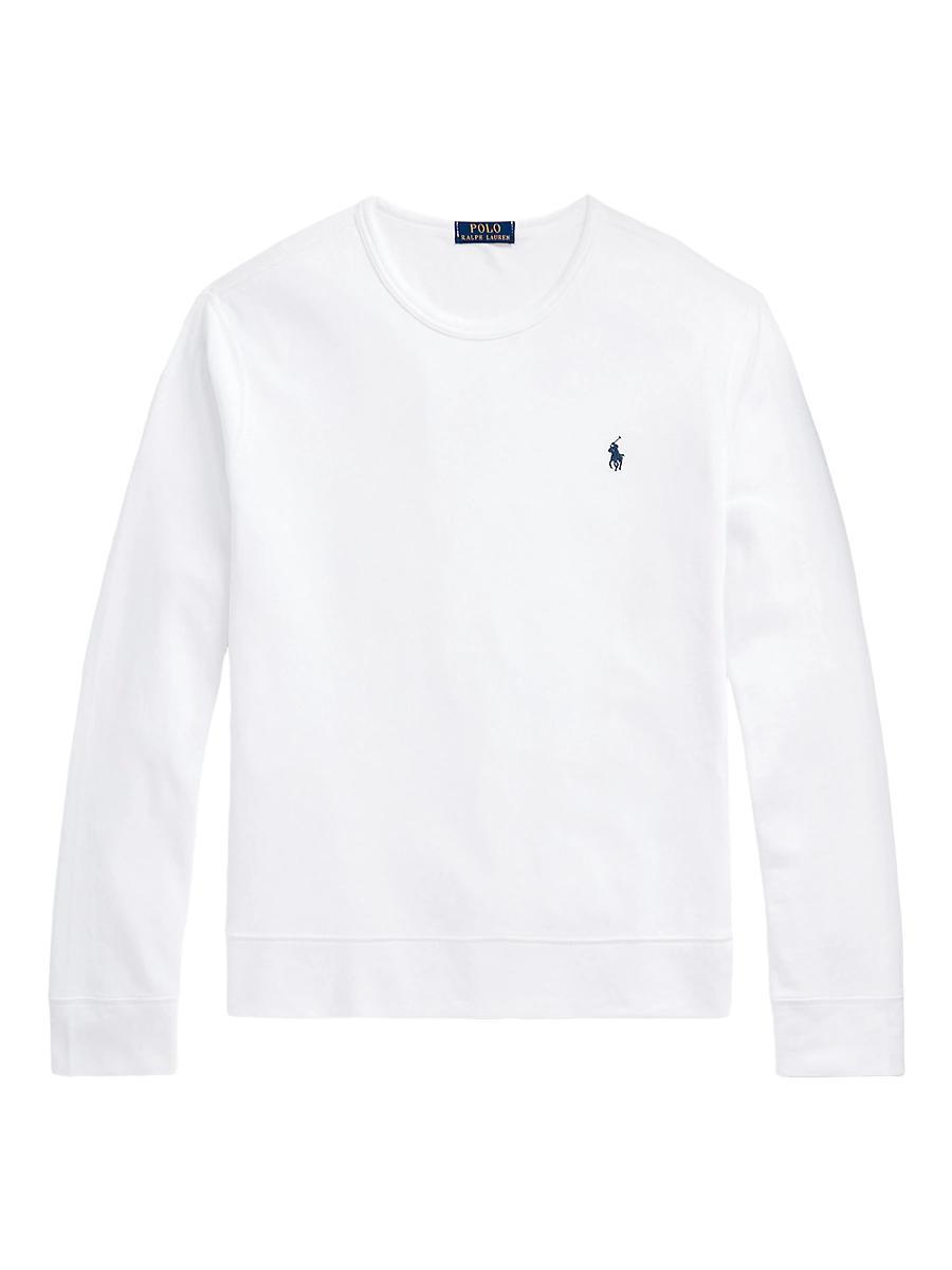 Mens Cotton Crewneck Sweater Product Image