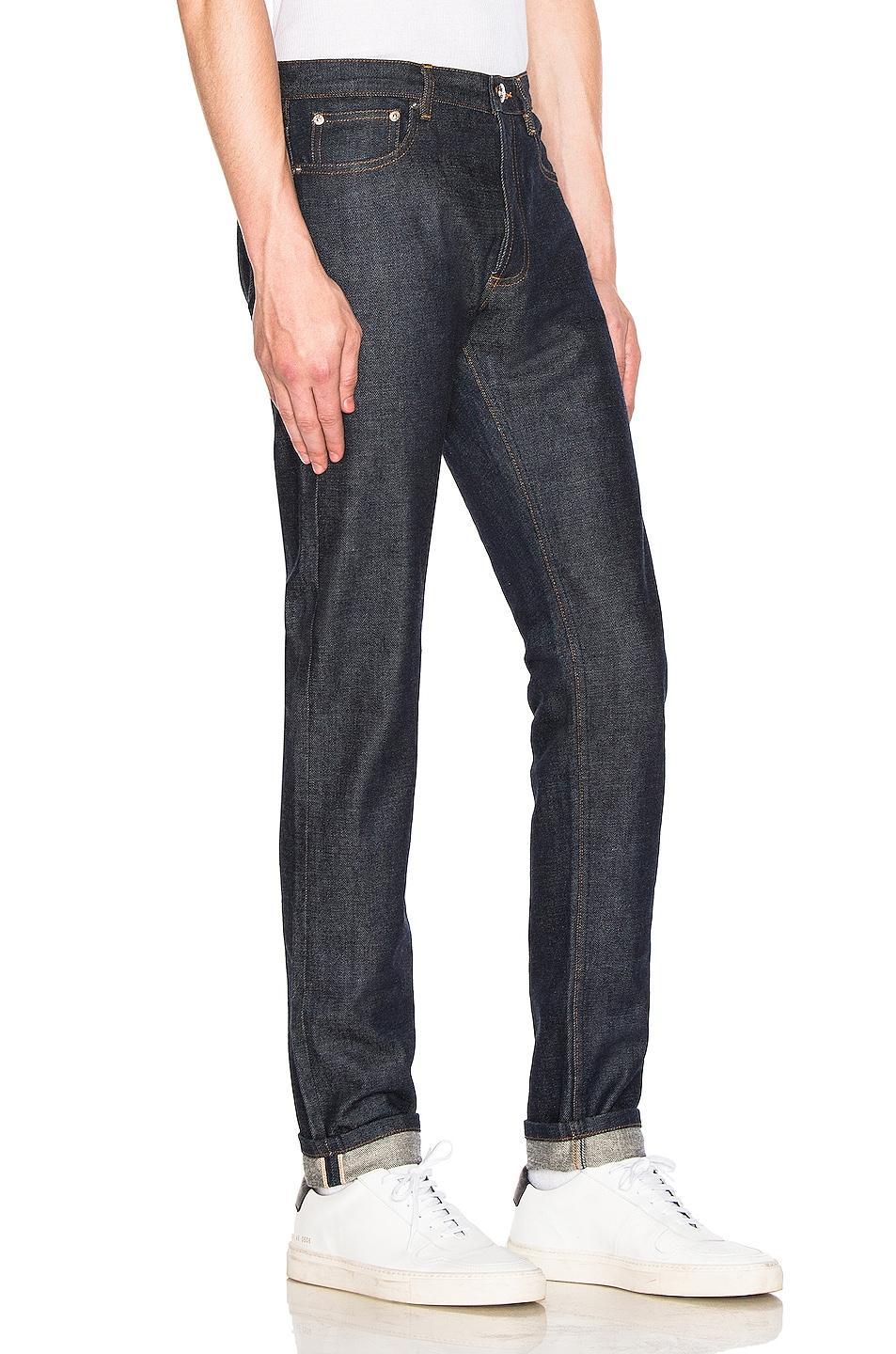 A. p.c. Petit New Standard Slim Fit Jeans in Indigo Product Image