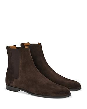 Ferragamo Mens Fulton Crosta Cache Chelsea Boots Product Image