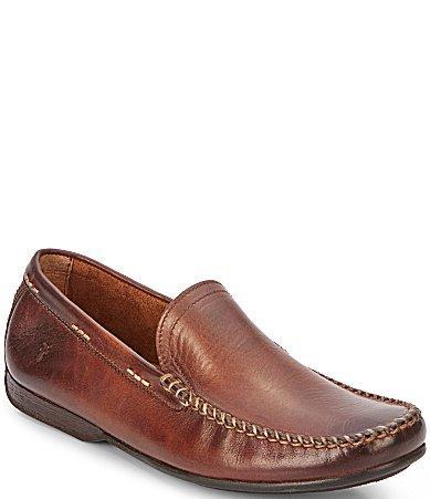 Frye Mens Lewis Leather Venetians Product Image