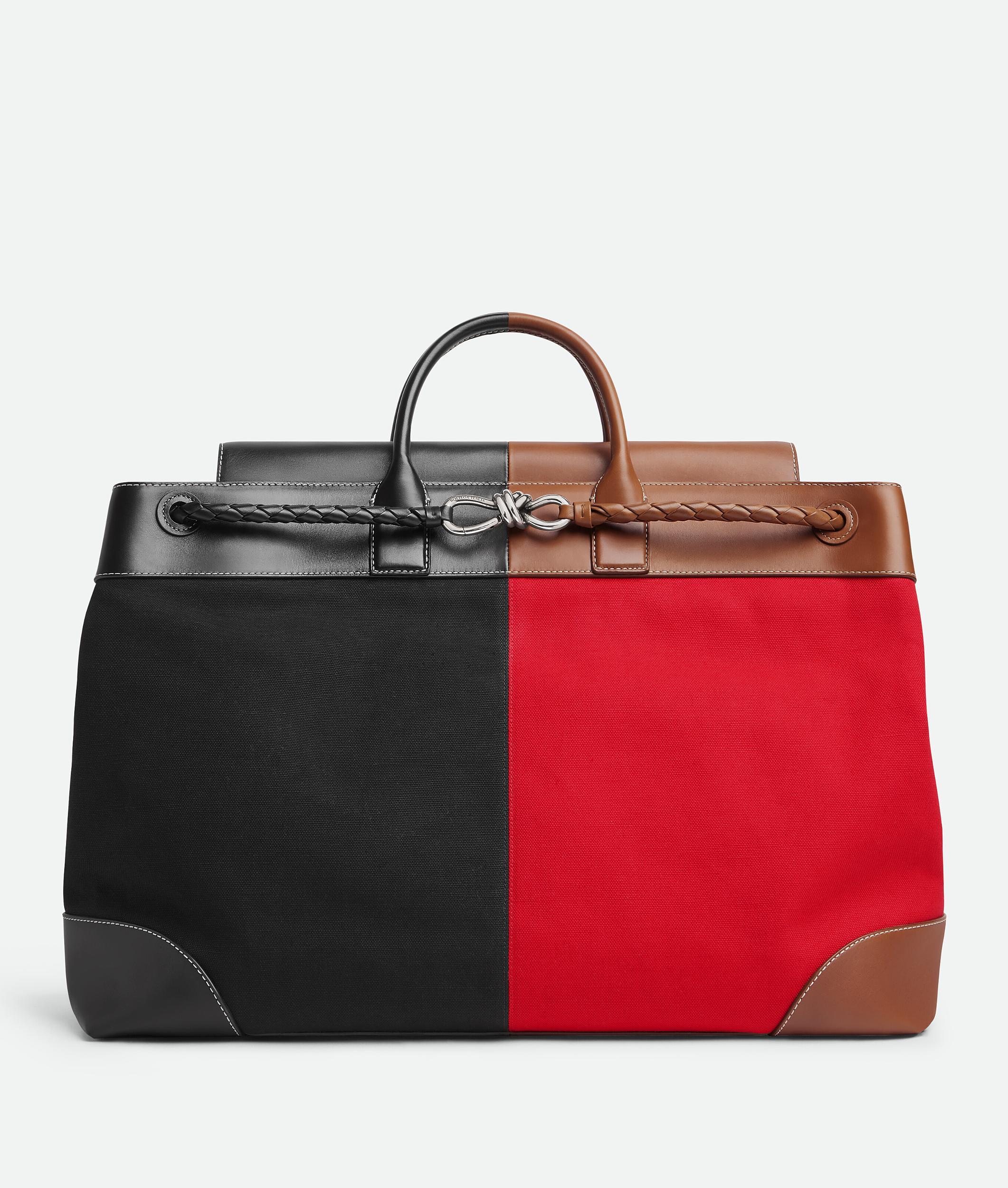Men's Large Andiamo Voyager in Black/scarlet/light wood Product Image