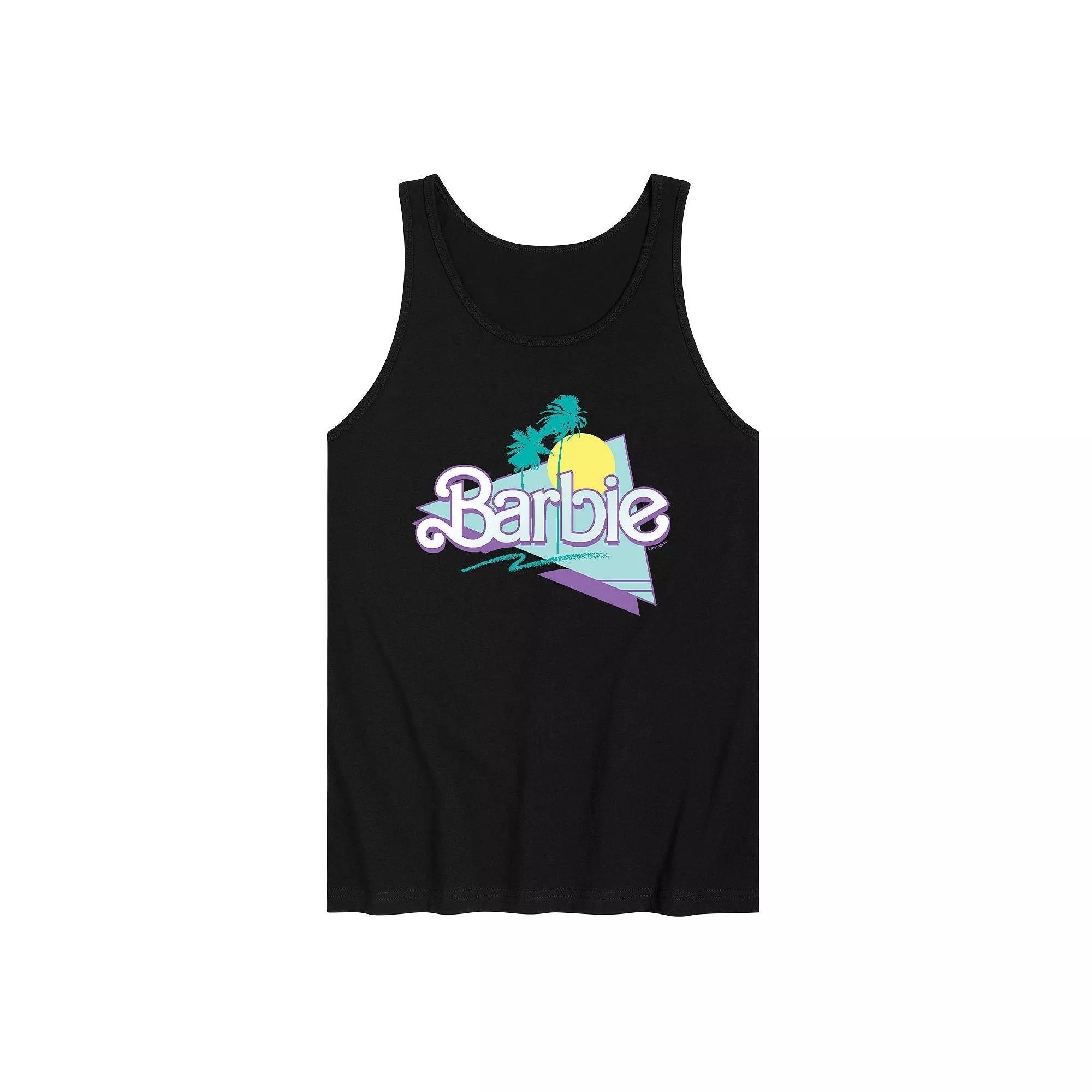 Mens Barbie Logo Tank Top Product Image