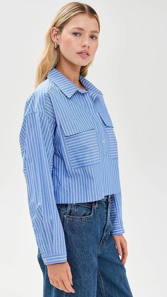 Apiece Apart Cropped Kava Top | Shopbop Product Image
