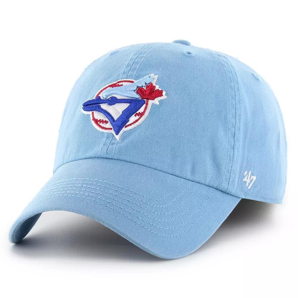 Men's '47 Light Blue Toronto Blue Jays Cooperstown Collection Franchise Fitted Hat, Size: 2XL, Jay Light Product Image