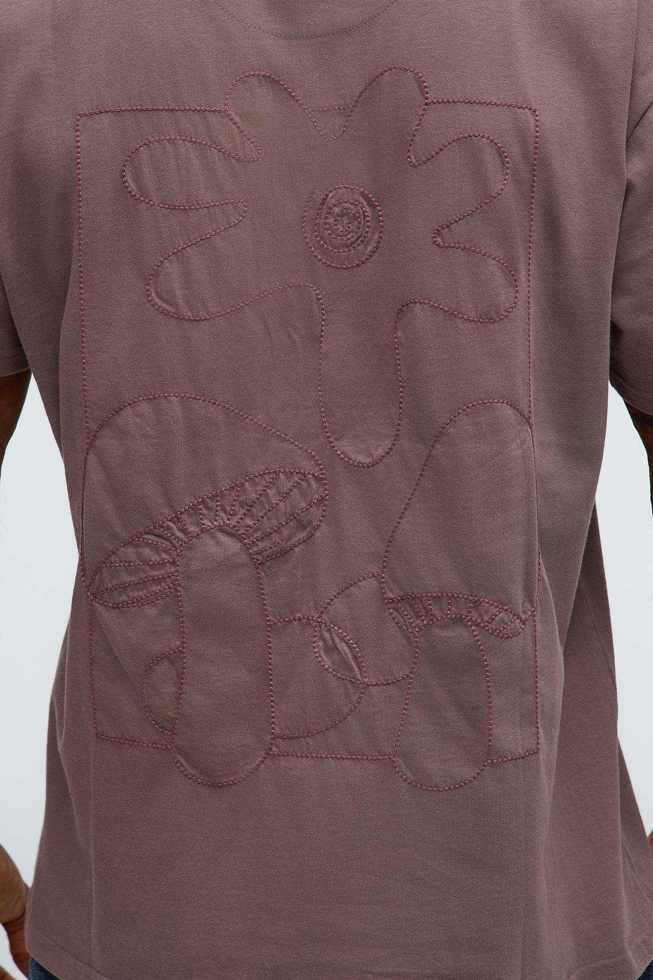 Crazy Nature Short Sleeve Tee - Purple Male Product Image