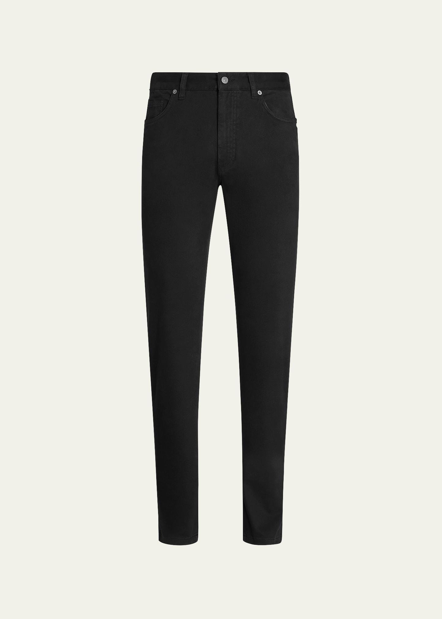 Mens City Fit Stretch Gabardine 5-Pocket Pants Product Image