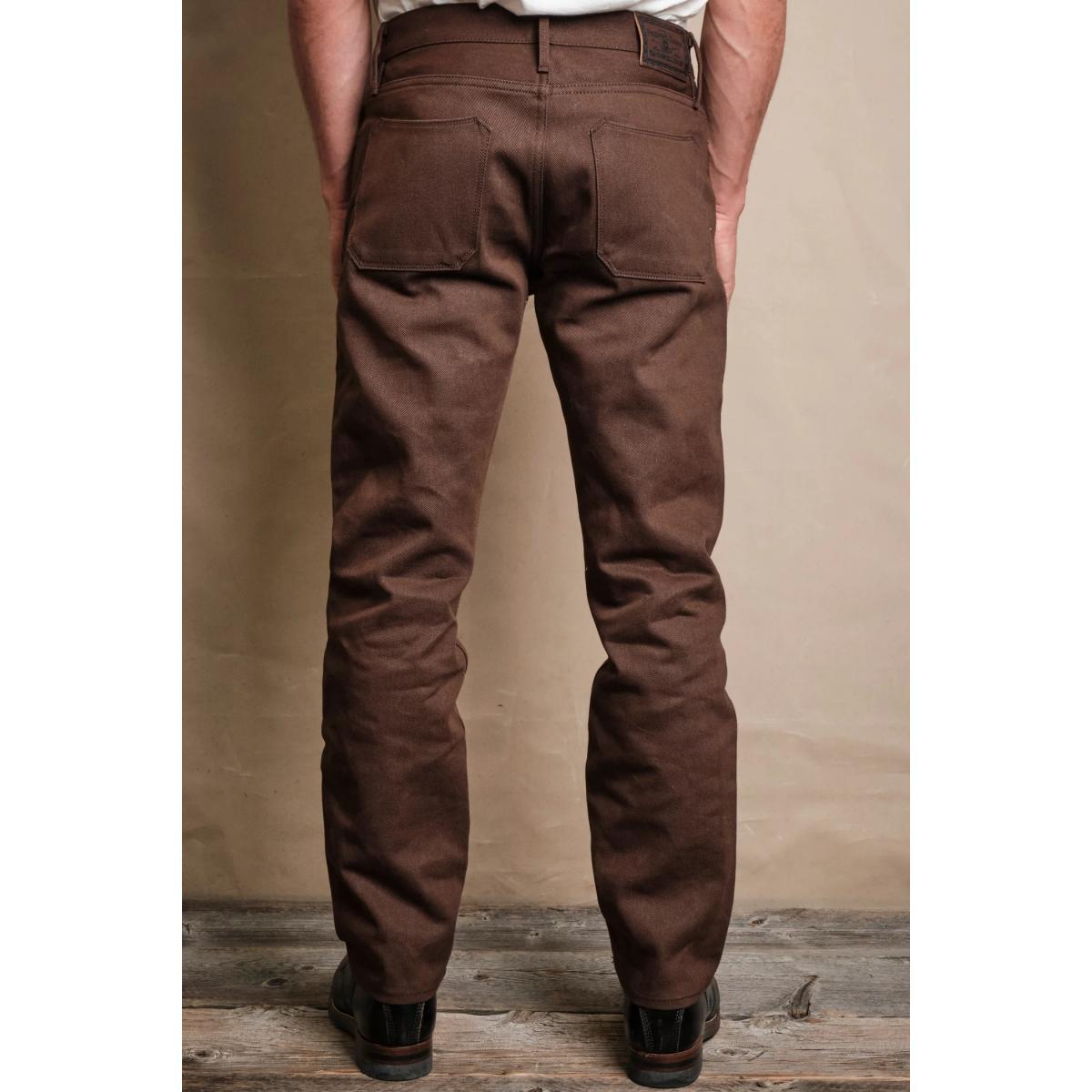 Portola Dark Brown Denim Product Image