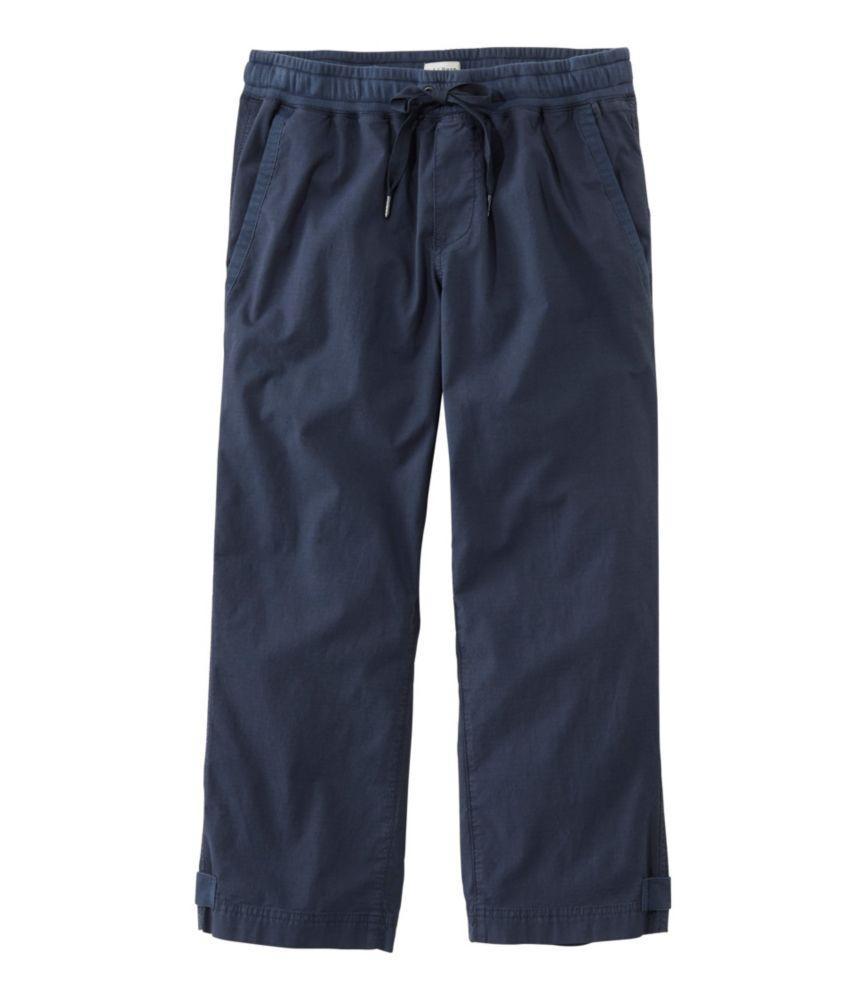 
                            Women's Stretch Ripstop Pull-On Capri Pants, Slim-Leg
                         Product Image