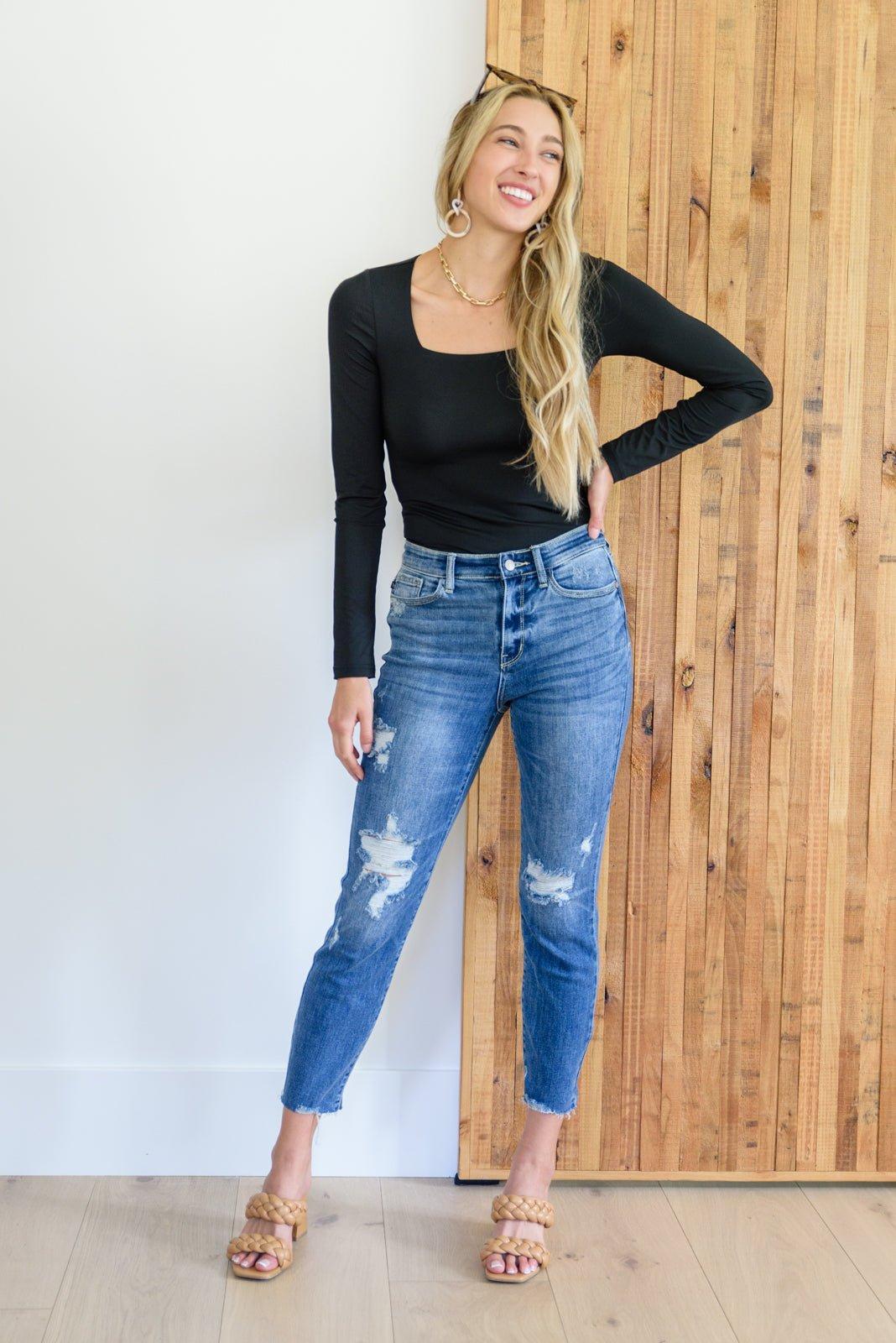Kyla Destroyed Hi Waist Relaxed Fit (Online Exclusive) Product Image