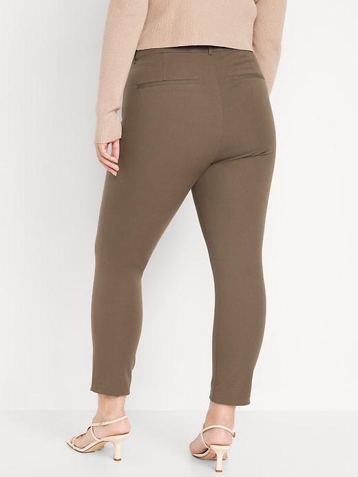 High-Waisted Pixie Skinny Ankle Pants Product Image