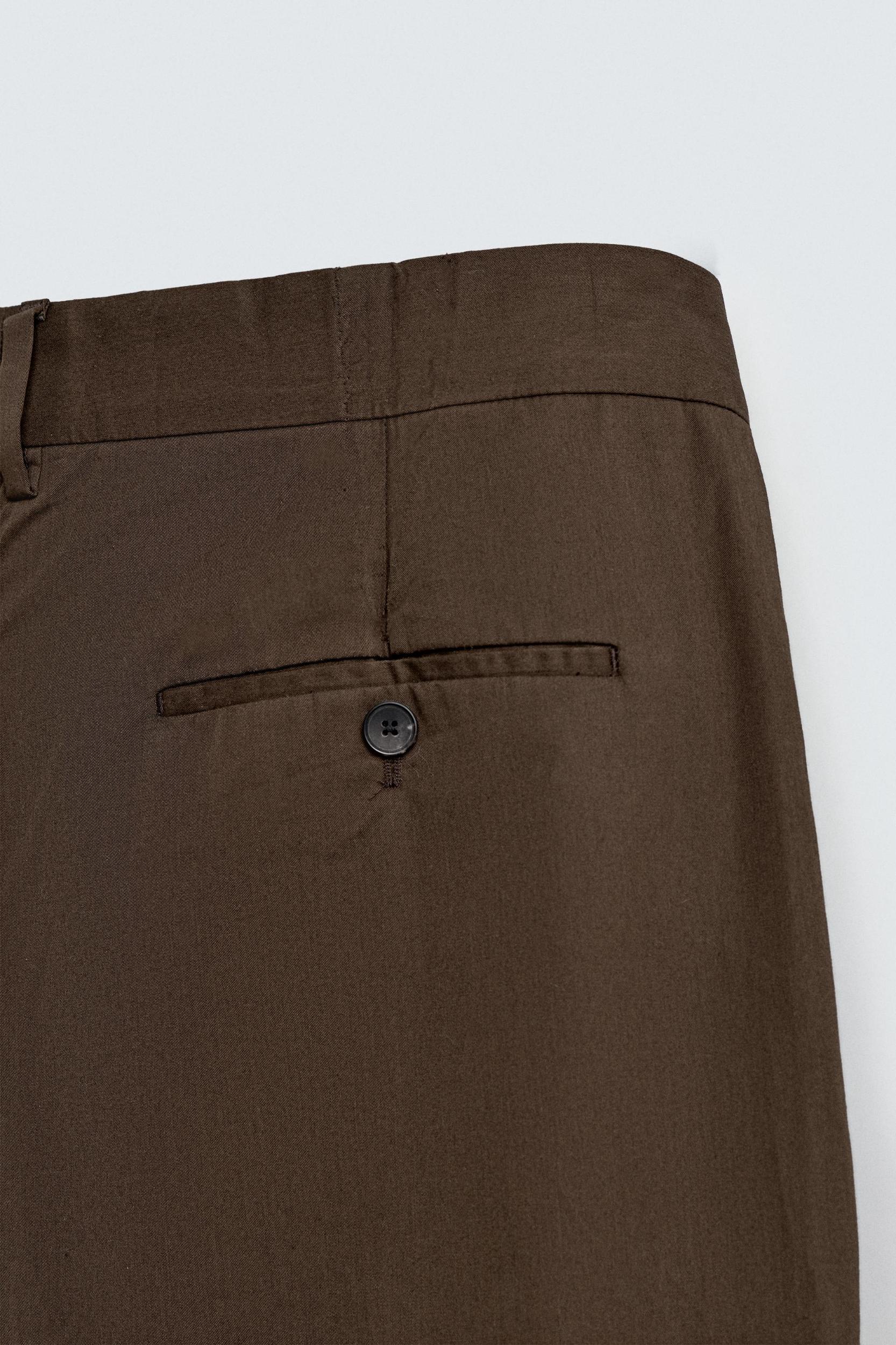 LIMITED EDITION PLEATED CHINO PANTS Product Image