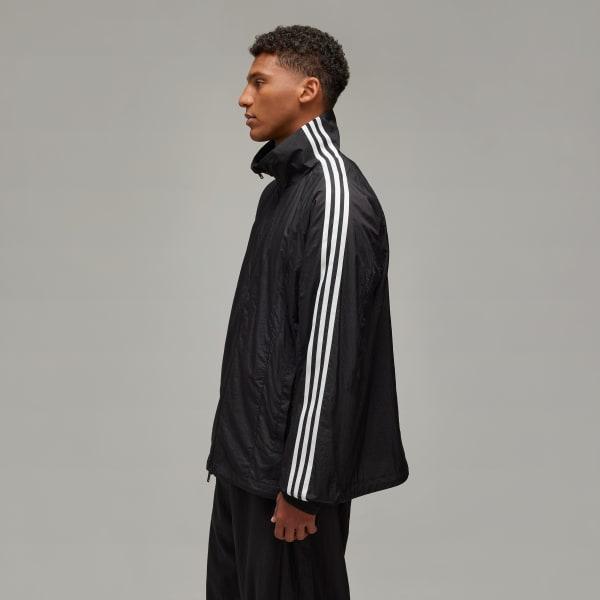 adidas Y-3 3-Stripes Nylon Shell Jacket Dark Blue XS Mens Product Image
