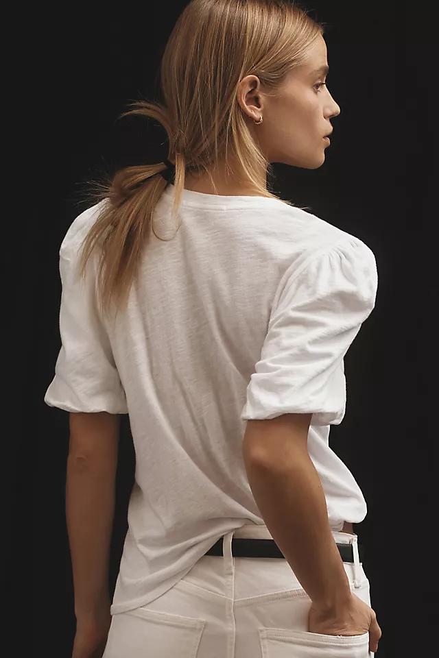 Self Contrast Brooklyn Short Puff-Sleeve Tee Product Image