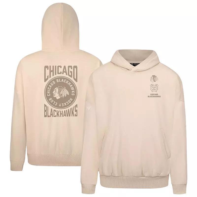Mens Levelwear Cream Washington Capitals Contact Stamp Pullover Hoodie Product Image