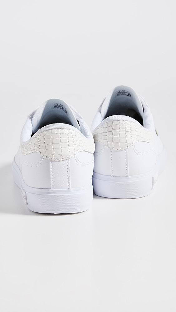 Lacoste Powercourt Burnished Leather Sneakers | Shopbop Product Image