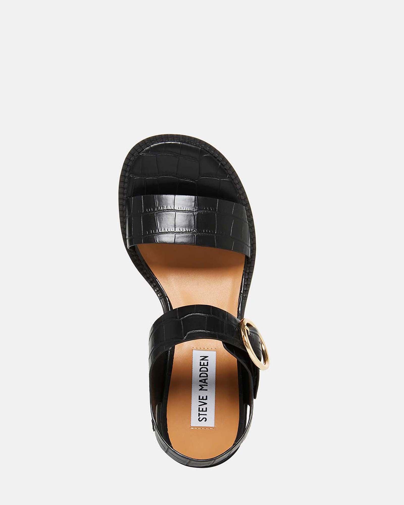 VIANNA BLACK CROCODILE - SM REBOOTED Female Product Image