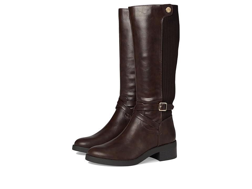 LifeStride Brittany Women's Tall Riding Boots in Regular and Wide Calf, Size: 10 Wide, Brown Product Image