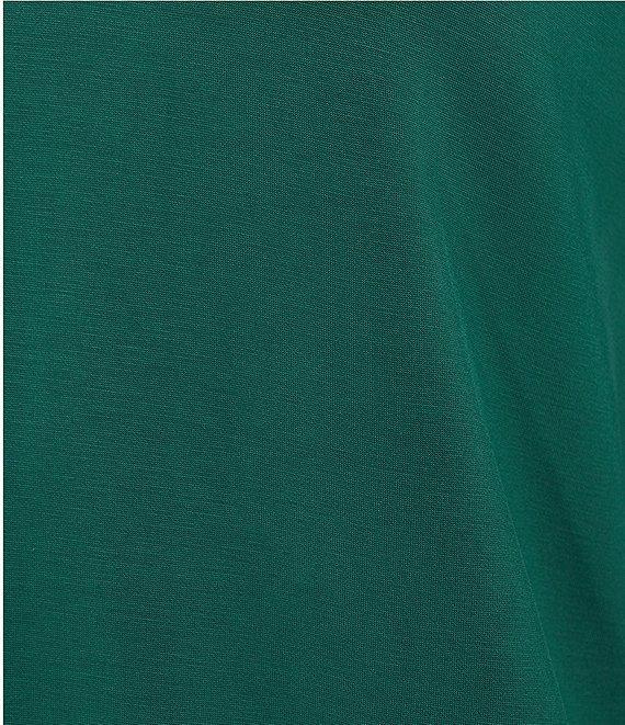 Copper Key V-Neck Contrast Trim Long Sleeve Top Product Image